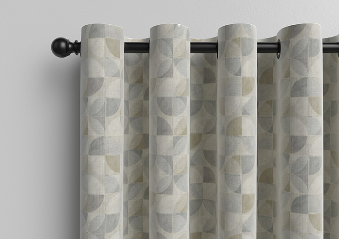 Mosaic Tile, Subdued - Made to Measure Curtains - Image 12